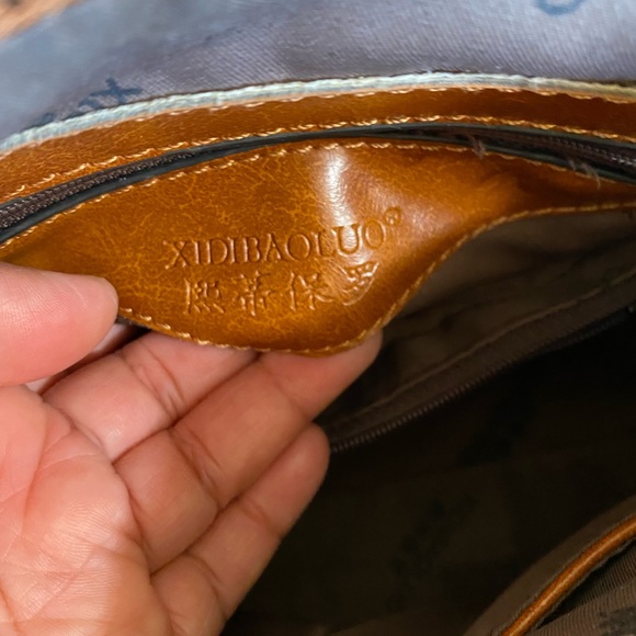 Xidibaoluo Faux Leather Purse color Brown Bag - Picture 8 of 9